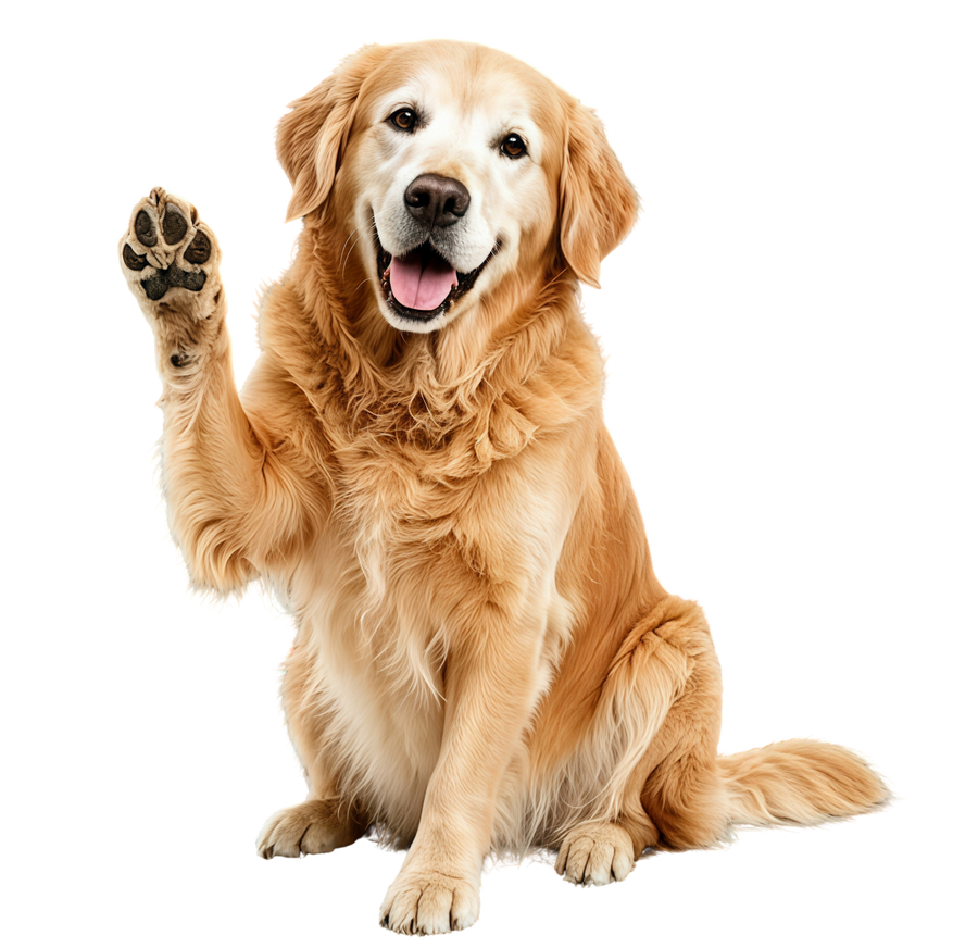 Senior aging dog